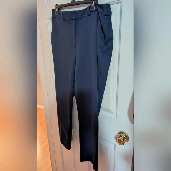 Simply Vera Vera Wang Women's High-Waist Skinny Ankle Pants Blue Beauty Sz14 EUC - Picture 10 of 14